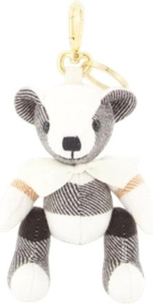 Burberry Thomas Bear Charm - - Accessories - Donna - Bianco - ONE SIZE