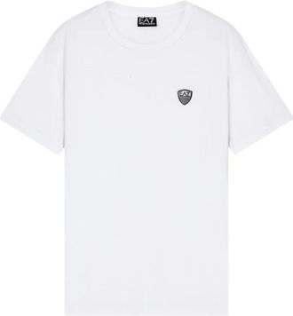 Emporio Armani T-shirt - Heren - T-shirts - Wit - 2XL - Tops