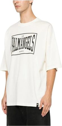 Palm Angels Uomo, Top, Bianco, L, new