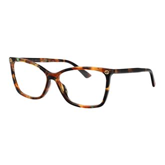Gucci Glasses, female, Brown, Size: 56 MM Optical Glasses
