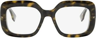 Fendi Screen Optical Frame - Dames - Accessoires - Bruin - Maat: 53 MM