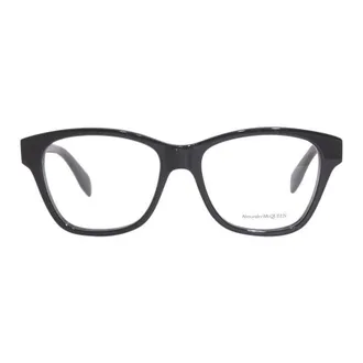 Alexander McQueen AM0306O001 Square Full Rim Eyeglasses - Black