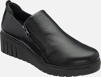 Lotus Womens Altan Womens Low Wedge Shoes - Black - Size: 7