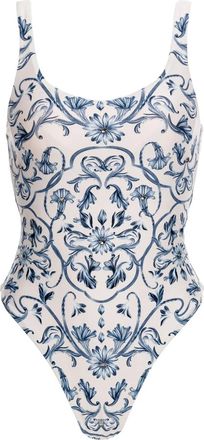 Agua Bendita Costume da bagno Gema Ribbons - Bianco