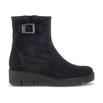 Gabor Schoenen, Dames, Blauw, 40 EU, Su&egrave;de, Sportieve Boots
