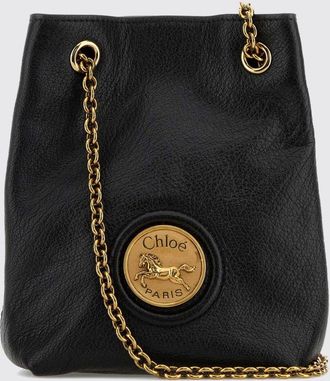 Chlo&eacute; Borsa Horse Medal mini Chlo&eacute; in pelle martellata