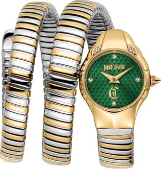 Just Cavalli Womenss Snake Watch