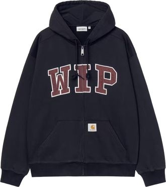 Carhartt Work in Progress Hooded WIP Dark Navy Sweatshirt Hoodie