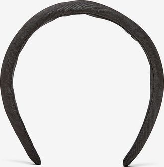 Loeffler Randall Haarreif aus glitzerndem Twill Marina