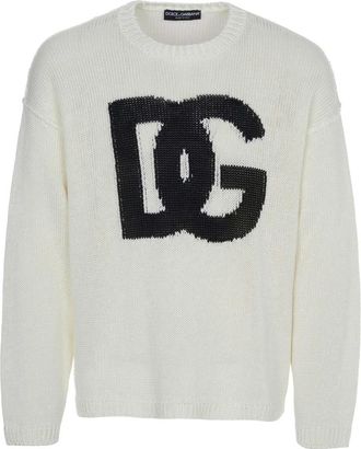 Dolce & Gabbana Sweaters & Hoodies - Heren - Truien - Wit - Maat: S