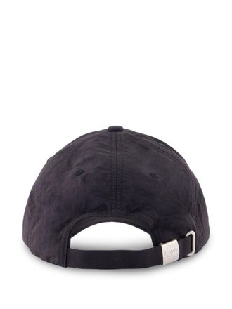 Kenzo Logo-Embroidered Baseball Cap - Black