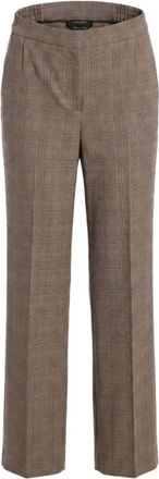 Twinset Wijde broek - Dames - Wijde Broeken - Bruin - M - Broeken