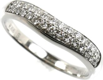 Bulgari Platinum 950 Band Ring (Pre-Owned)