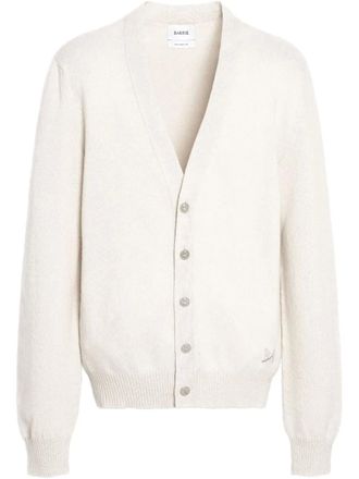 Barrie V-neck cardigan - men - Cashmere - M - White