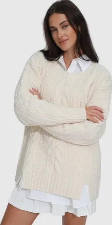 Belle & Bloom Perfect Me Oversized Crew Sweater
