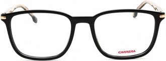 Carrera Square Full Rim Eyeglasses - Black