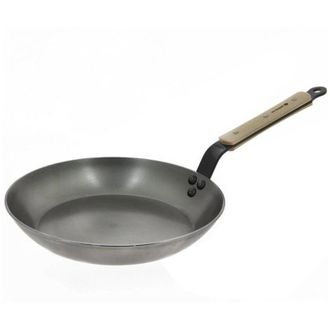 De Buyer de Buyer Mineral B Padella rotonda Mineral B Bois, 26 cm