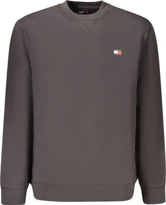 Tommy Hilfiger Black Cotton Mens Sweatshirt