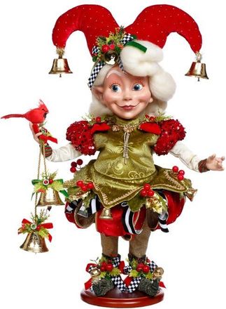 Mark Roberts Holly Belle Elf On Base, Medium in Red at Nordstrom