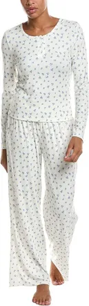 Honeydew Intimates 2Pc Blissful Long Henley Set