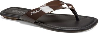 DKNY Hampton Flip Flop in Brown at Nordstrom, Size 9