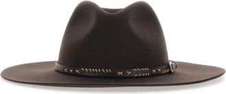 Golden Goose Fedora - - Accessories - Uomo - Marrone - L