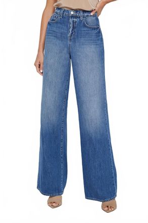 L'agence Alicent Wide Leg Jean In Brentwood