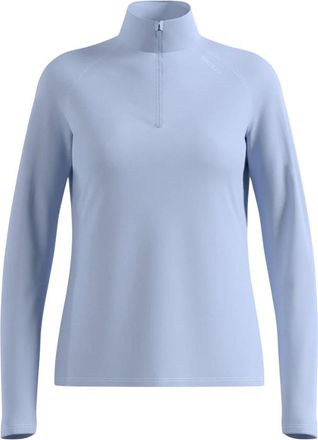 Odlo Essential Warm 1/2 Zip - Dames - Sport - Blauw - Maat: XS Fleece