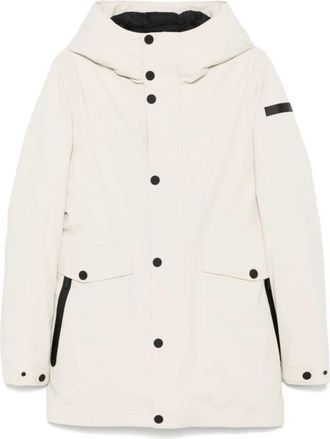 Roberto Ricci Design Egg Floating Parka - Heren - Parka Jassen - Wit - L - Jassen