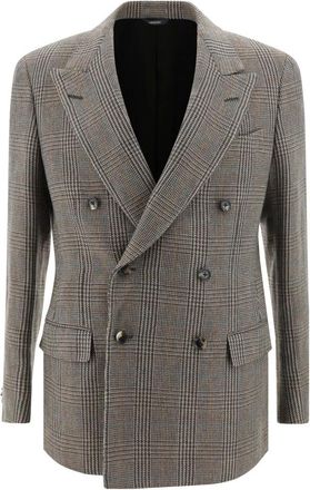 Loro Piana Milano Linen Blazer Jacket - Jackets - Hombre - Marr&oacute;n - L