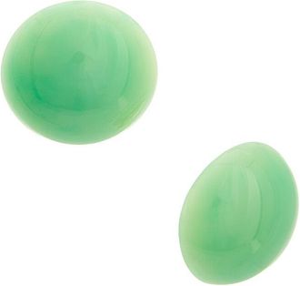 Kenneth Jay Lane Button Earrings