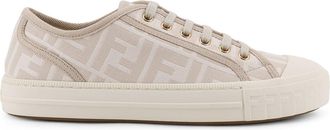 Fendi Domino Ff Fabric Sneakers-Donna