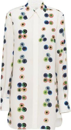 Chlo&eacute; White Silk Casual Womens Dress