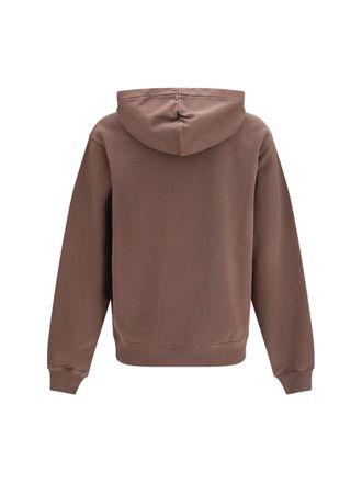Jacquemus Hooded Cotton Sweatshirt - Brown