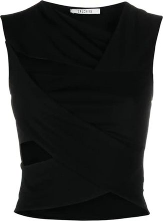 Gauch&egrave;re Donna, Top, Nero, M, new