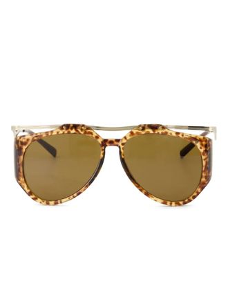 Saint Laurent Eyewear Amelia zonnebril - Bruin