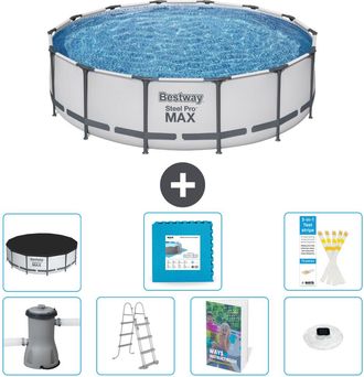 Bestway Piscina Bestway Steel Pro Max Redonda - 427x122 Cm - 8-piezas S674