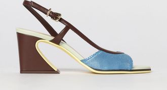 Fendi Sandalo Arco Fendi in maglia e pelle