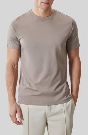 Robert Barakett Georgia Pima Cotton T-Shirt in Ash Brown at Nordstrom, Size Xxx-Large