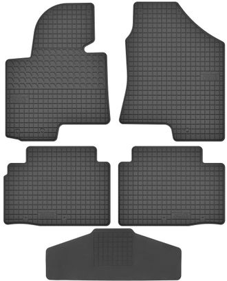 OEM Alfombrillas Motohobby 150401 + Funda 200000/1 - Hyundai Tucson Ii 2009-2015 Volante Delantero Ovalado - Suelto