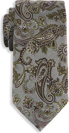 Michael Kors Big & Tall Dallard Paisley Tie in Pistachio at Nordstrom, Size X-Large