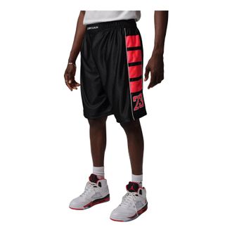 Nike Jordan Brooklyn Cat Scratch Shorts Black Infrared 23 HV0560-014