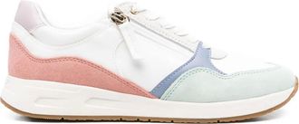 Geox Bulmya sneakers met vlakken en rits - Wit