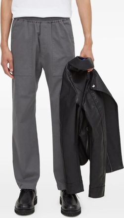 Drykorn Pantaloni con vita elasticizzata - Grigio