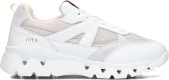 Fred De La Bretoniere Nona Eef Dames Sneakers - Dames - Sneakers - Wit - 38 EU - Leer - Schoenen
