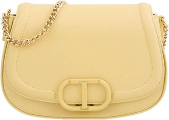 Twinset Tassen, Dames, Geel, ONE Size, Gele Schoudertas