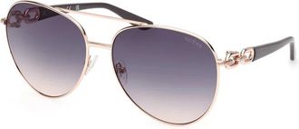 Guess Zonnebril - unisex - Zonnebrillen - Geel - 61 MM - Accessoires