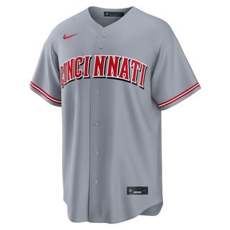 Nike Elly De La Cruz Cincinnati Reds Nike Mens MLB Replica Jersey in Grey | RP26RERDRE9-JE8