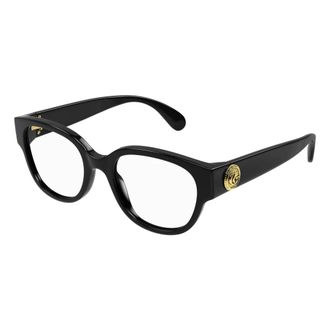 Gucci Glasses, female, Black, 53 MM, Round Sunglasses