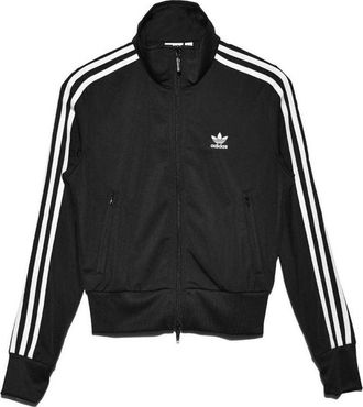 adidas (WMNS) adidas Adicolor Classics Firebird Track Jacket Asia Sizing Black White GN2817
